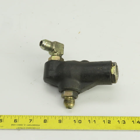 Caterpillar 59038-00100-U12 Adjustable Hydraulic Flow Valve From A Model 2EC30