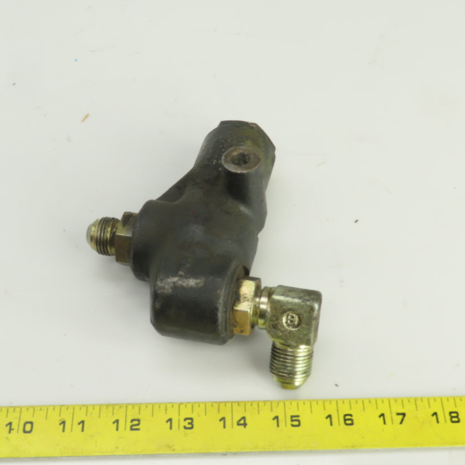 Caterpillar 59038-00100-U12 Adjustable Hydraulic Flow Valve From A Model 2EC30