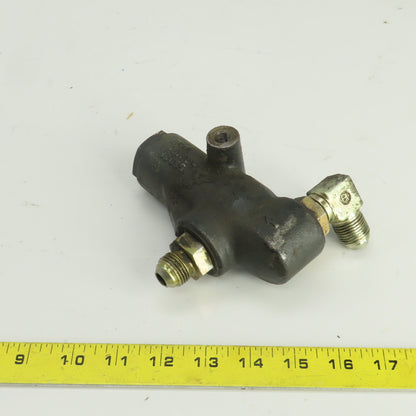 Caterpillar 59038-00100-U12 Adjustable Hydraulic Flow Valve From A Model 2EC30