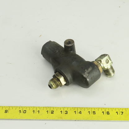 Caterpillar 59038-00100-U12 Adjustable Hydraulic Flow Valve From A Model 2EC30