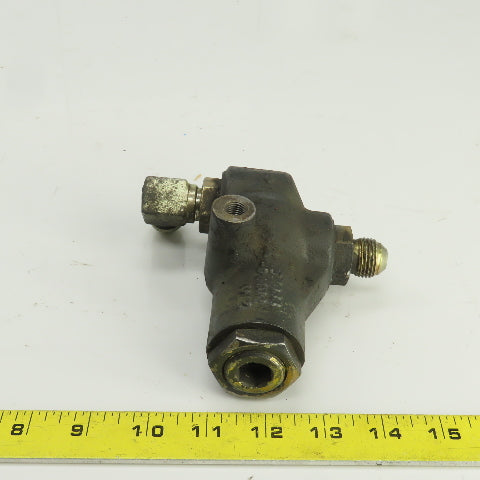 Caterpillar 59038-00100-U12 Adjustable Hydraulic Flow Valve From A Model 2EC30