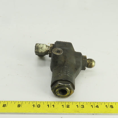 Caterpillar 59038-00100-U12 Adjustable Hydraulic Flow Valve From A Model 2EC30