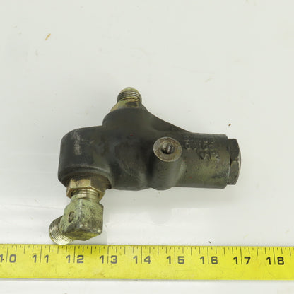 Caterpillar 59038-00100-U12 Adjustable Hydraulic Flow Valve From A Model 2EC30
