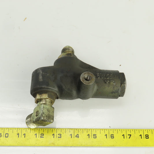 Caterpillar 59038-00100-U12 Adjustable Hydraulic Flow Valve From A Model 2EC30