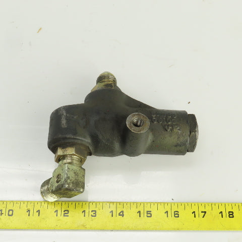 Caterpillar 59038-00100-U12 Adjustable Hydraulic Flow Valve From A Model 2EC30