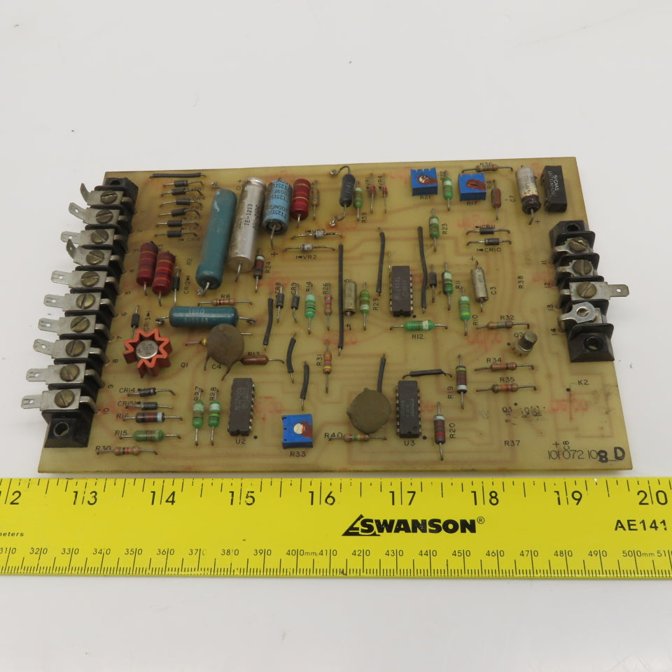 Exide 101072108D NPC 24-3-1050L Battery Charger Control Board