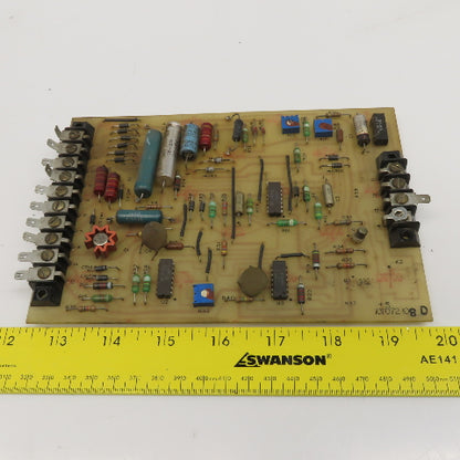 Exide 101072108D NPC 24-3-1050L Battery Charger Control Board