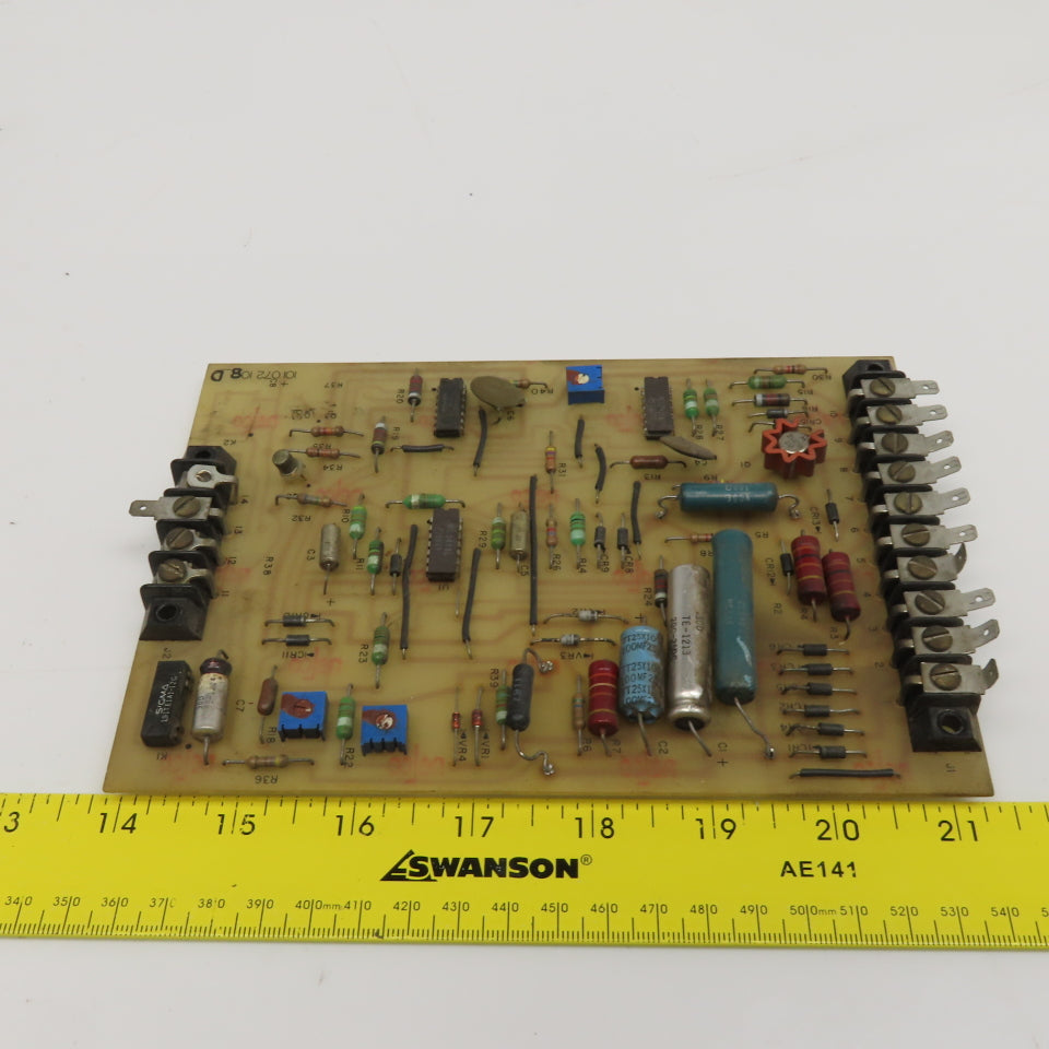 Exide 101072108D NPC 24-3-1050L Battery Charger Control Board