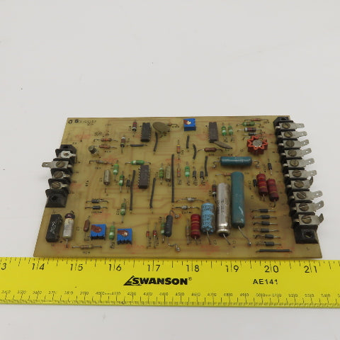 Exide 101072108D NPC 24-3-1050L Battery Charger Control Board