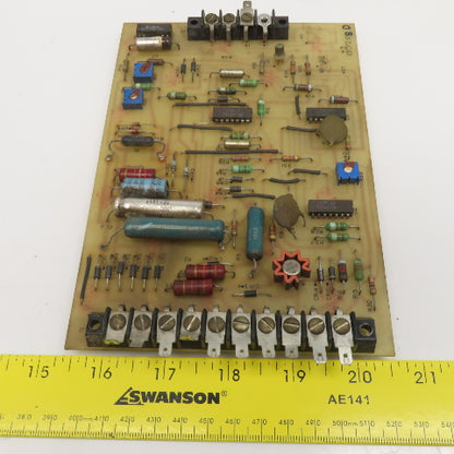 Exide 101072108D NPC 24-3-1050L Battery Charger Control Board