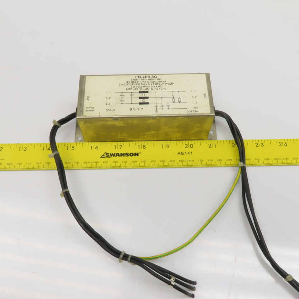 Feller AG 3766-S5-100-1500 380V 10A 50/60Hz Suppression Capacitor
