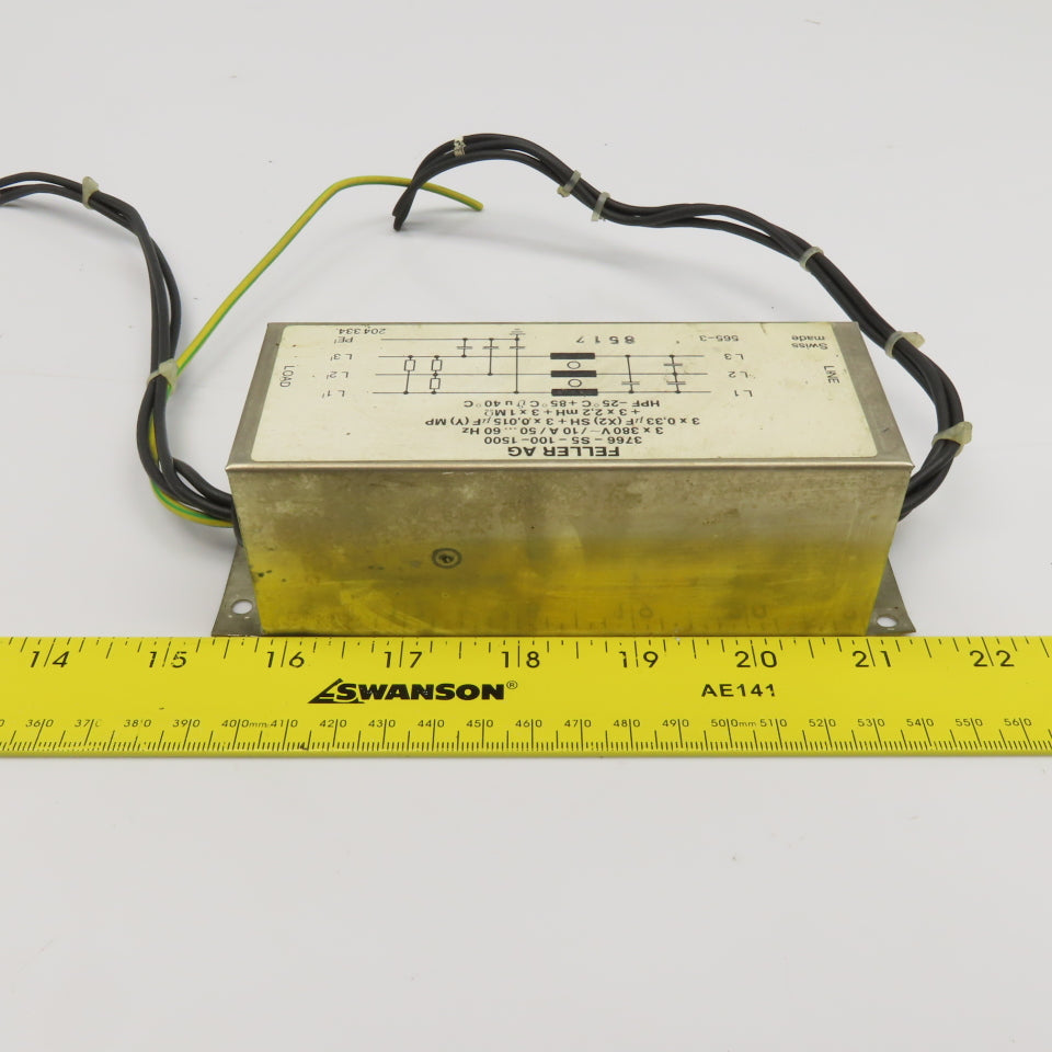 Feller AG 3766-S5-100-1500 380V 10A 50/60Hz Suppression Capacitor