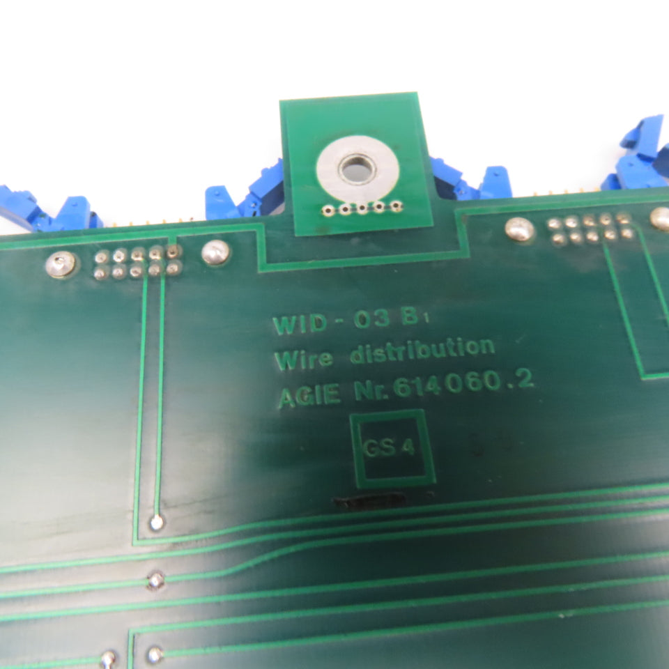 AGIE 614060.2 WID-03 Wire Distribution Board