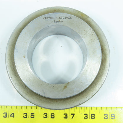 2.6905" XX  Smooth Bore Master Ring Gauge