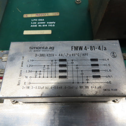 AGIE 614 110.5 LPS-06A Low Power Supply Circuit Board