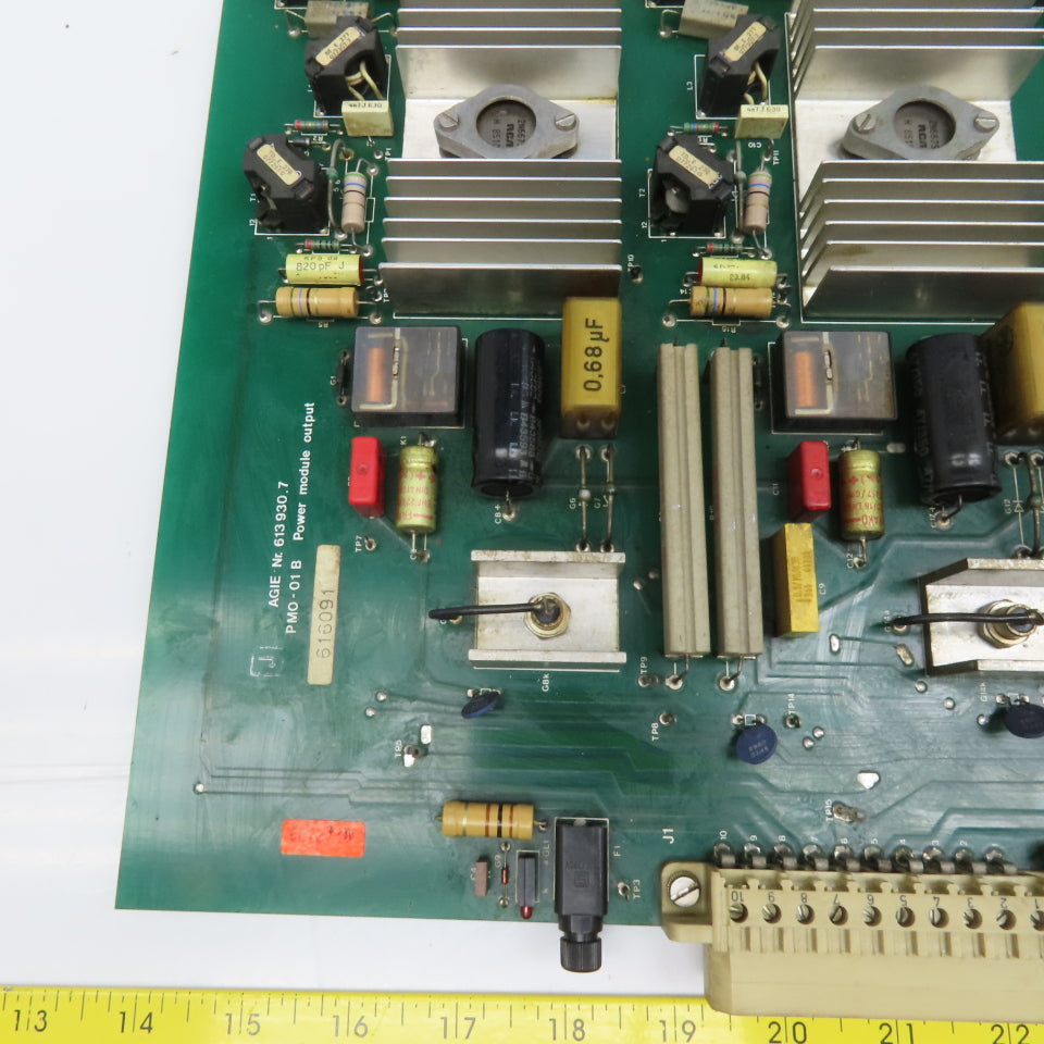 AGIE PMO-01B 613 930.7 Power Module Output Circuit Board