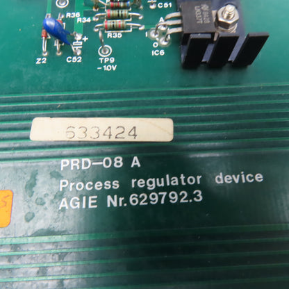 AGIE PRD-08 A 629792.3 Process Regulator Device