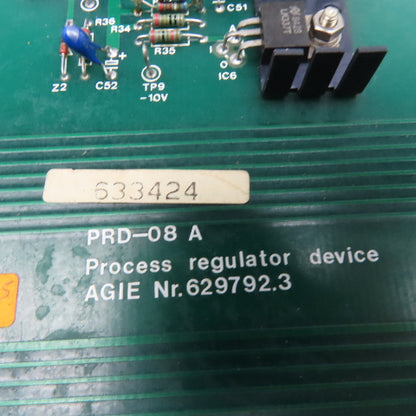 AGIE PRD-08 A 629792.3 Process Regulator Device