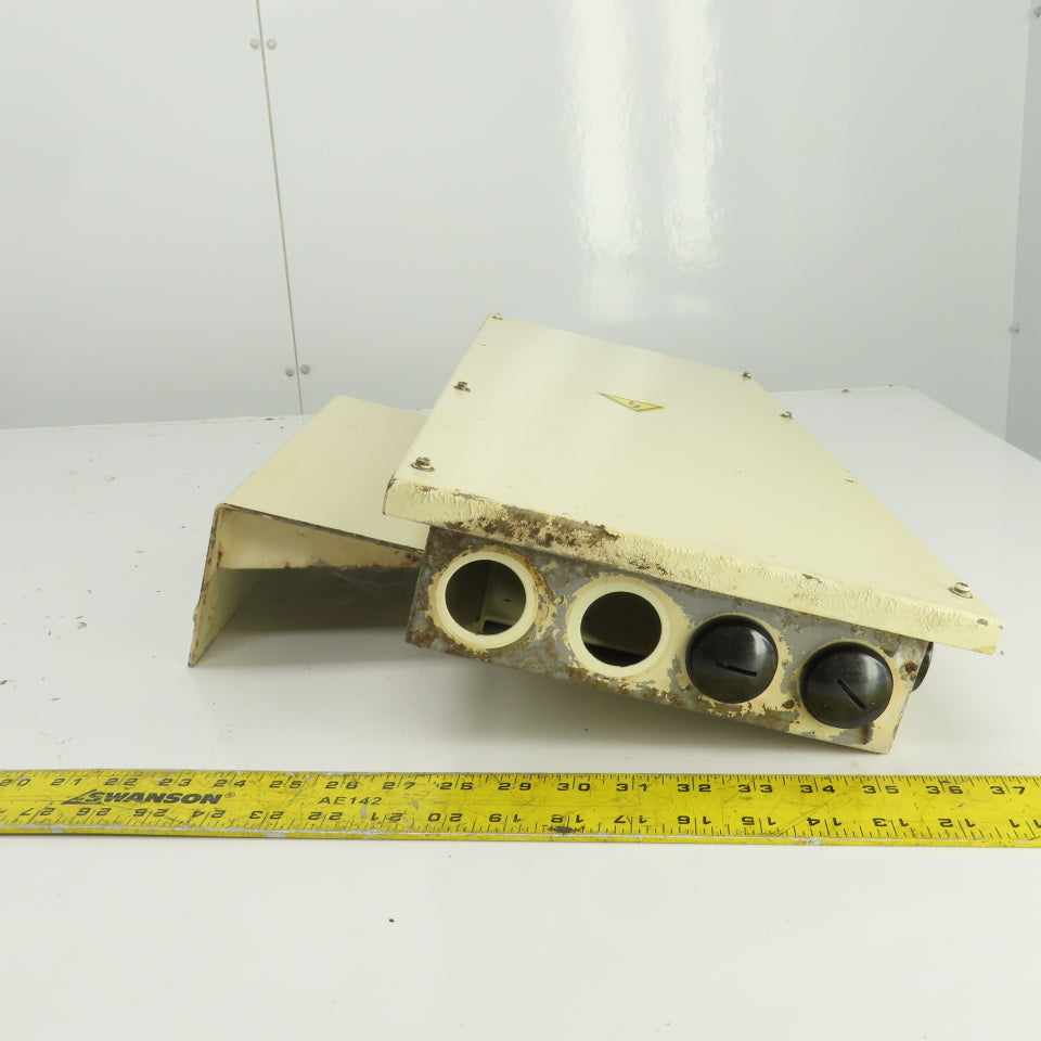 Okuma LU15 CNC Lathe Machine Mounted Electrical Junction Box 24-1/2" x 8-1/2"