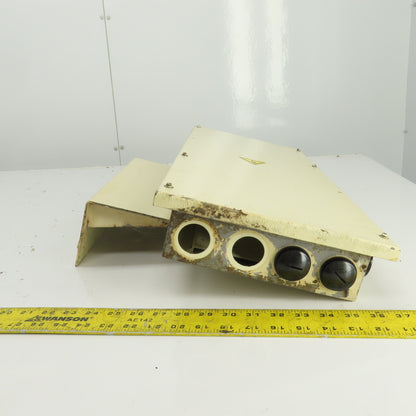 Okuma LU15 CNC Lathe Machine Mounted Electrical Junction Box 24-1/2" x 8-1/2"