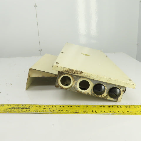 Okuma LU15 CNC Lathe Machine Mounted Electrical Junction Box 24-1/2" x 8-1/2"