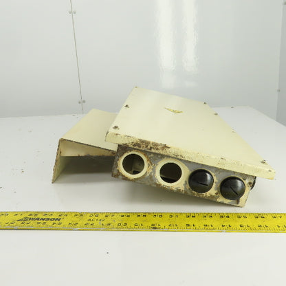 Okuma LU15 CNC Lathe Machine Mounted Electrical Junction Box 24-1/2" x 8-1/2"