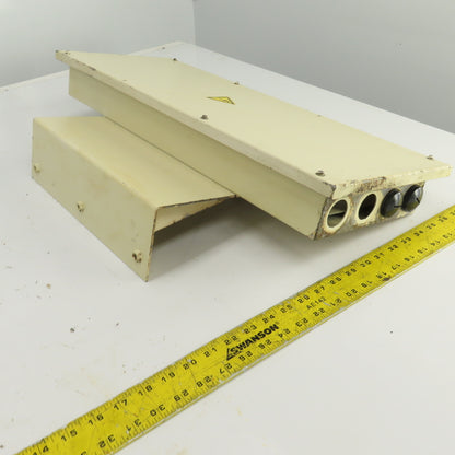 Okuma LU15 CNC Lathe Machine Mounted Electrical Junction Box 24-1/2" x 8-1/2"