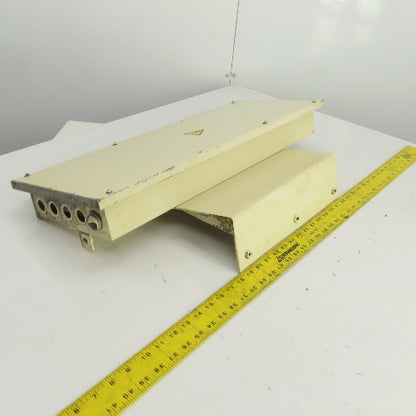 Okuma LU15 CNC Lathe Machine Mounted Electrical Junction Box 24-1/2" x 8-1/2"