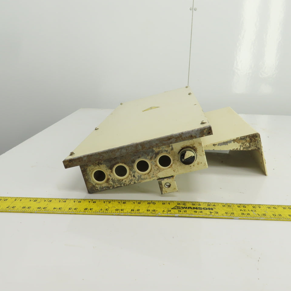 Okuma LU15 CNC Lathe Machine Mounted Electrical Junction Box 24-1/2" x 8-1/2"