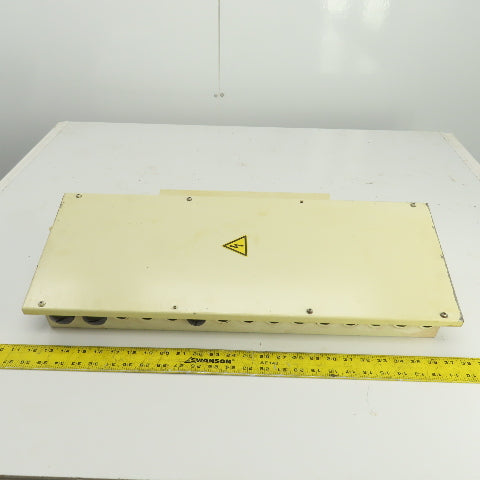 Okuma LU15 CNC Lathe Machine Mounted Electrical Junction Box 24-1/2" x 8-1/2"