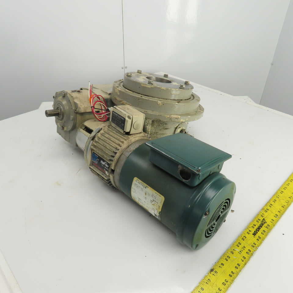 Camco 902RDM4H32-330 Rotary Drive Indexer 460V 4 Stops 330 Deg W/Brake & Clutch