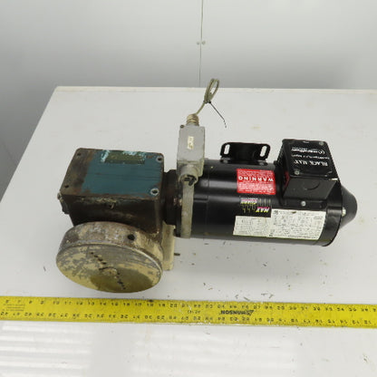 Grove Gear 30:1 Ratio Gear Reducer W/8" Rotary Indexing Table 230/460V 1HP 3PH