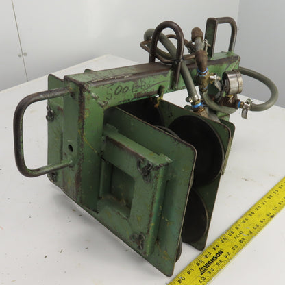 Control Line 942 15" L x 10" H Pneumatic Clamping Fixture W/2" Stroke 4" Bore