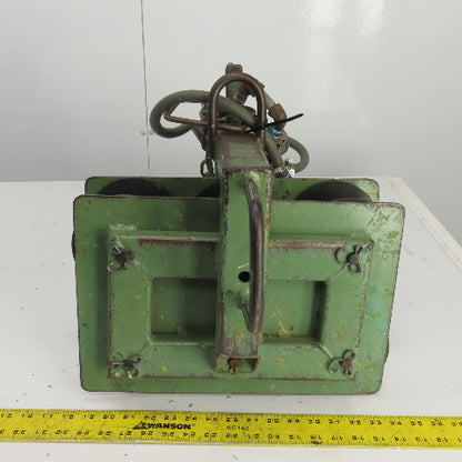 Control Line 942 15" L x 10" H Pneumatic Clamping Fixture W/2" Stroke 4" Bore