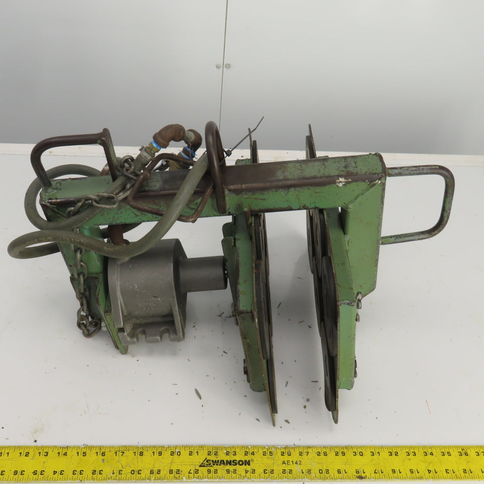 Control Line 942 15" L x 10" H Pneumatic Clamping Fixture W/2" Stroke 4" Bore