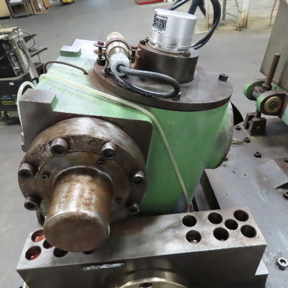 Liebherr WSC 251 Gear Shaping Machine Spindle Crank Worm Gear Assembly