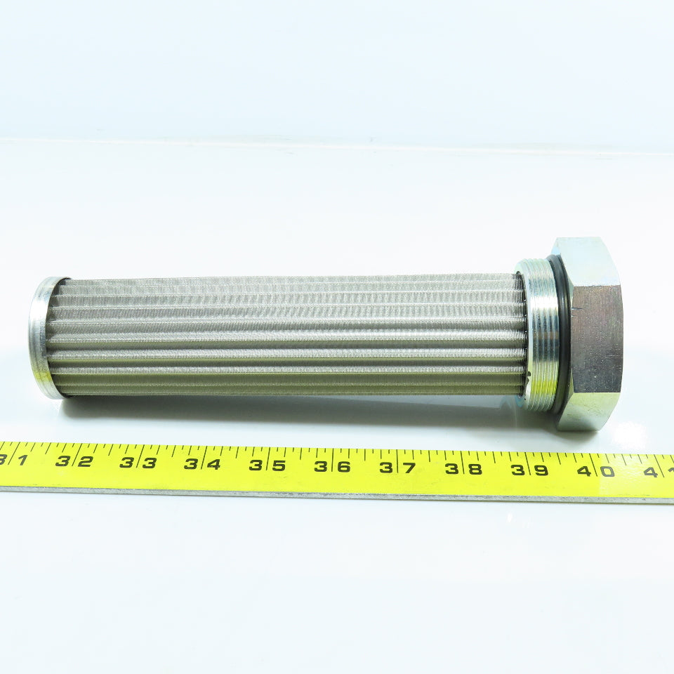 Hydraulic Strainer Male 2-1/2 - 12 (-32) ORB Female 1-5/8 - 12 (-20) 9-1/8" OAL