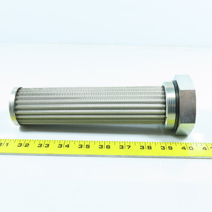 Hydraulic Strainer Male 2-1/2 - 12 (-32) ORB Female 1-5/8 - 12 (-20) 9-1/8" OAL