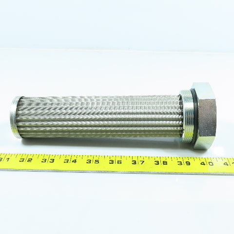 Hydraulic Strainer Male 2-1/2 - 12 (-32) ORB Female 1-5/8 - 12 (-20) 9-1/8" OAL