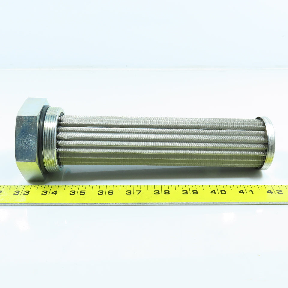 Hydraulic Strainer Male 2-1/2 - 12 (-32) ORB Female 1-5/8 - 12 (-20) 9-1/8" OAL