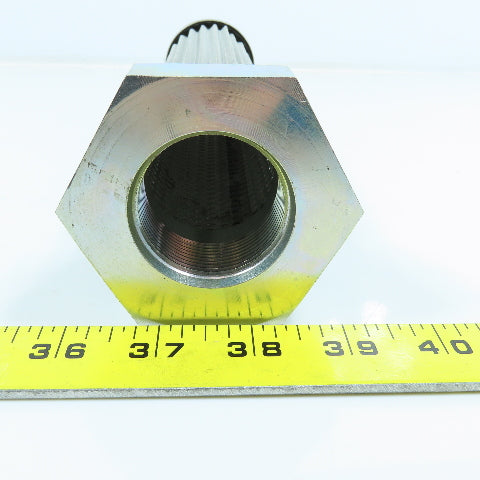 Hydraulic Strainer Male 2-1/2 - 12 (-32) ORB Female 1-5/8 - 12 (-20) 9-1/8" OAL