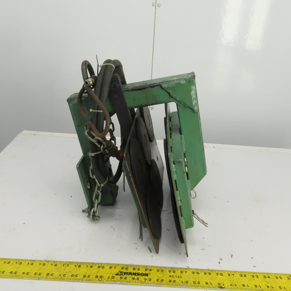 15" L x 10" H Pneumatic Work Piece Clamping Fixture Needs Cylinder