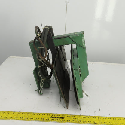 15" L x 10" H Pneumatic Work Piece Clamping Fixture Needs Cylinder
