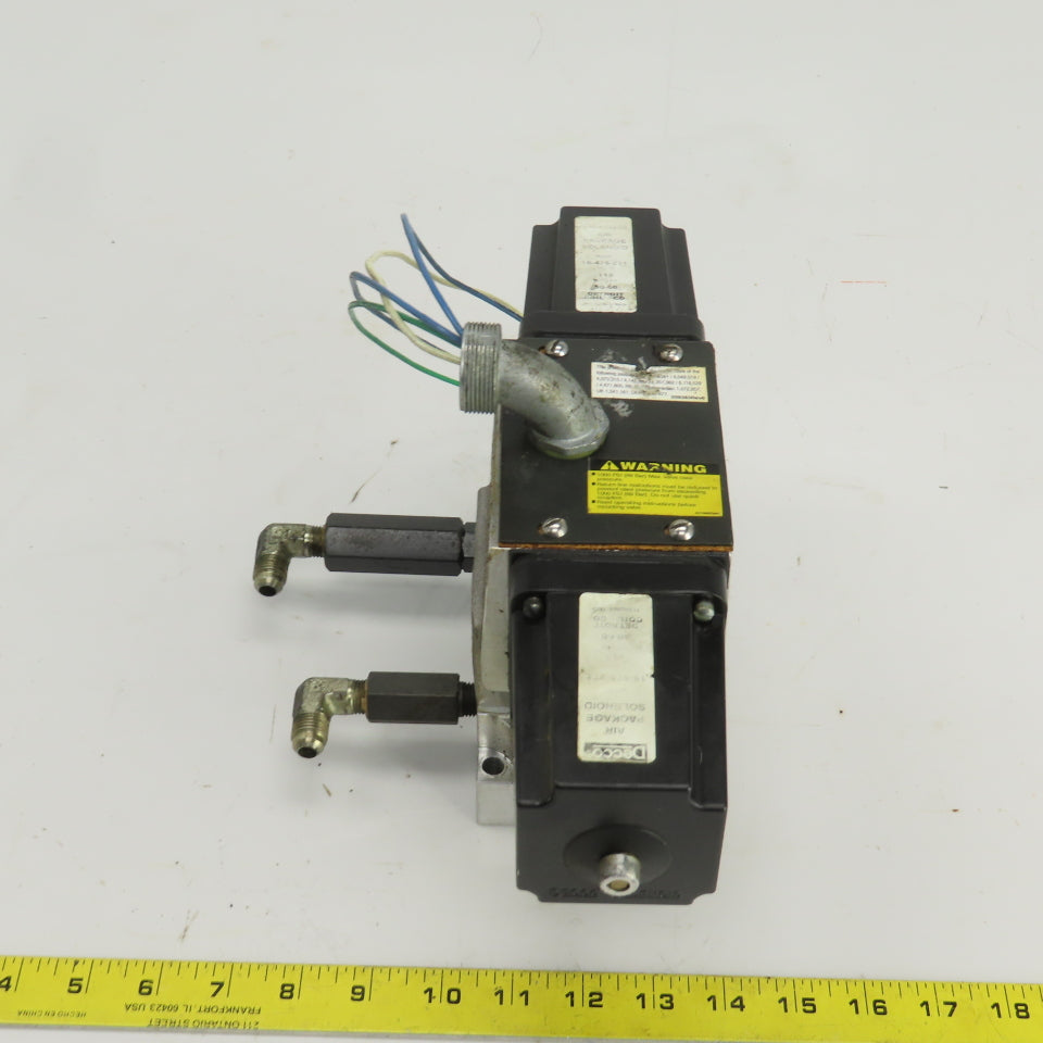 Hytec Style 4 Way 2 Position Solenoid Operated Hydraulic Valve 115V W/18-475-271