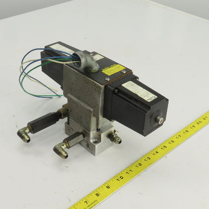 Hytec Style 4 Way 2 Position Solenoid Operated Hydraulic Valve 115V W/18-475-271