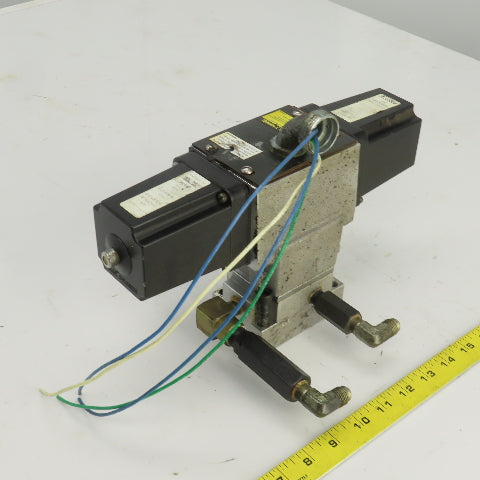 Hytec Style 4 Way 2 Position Solenoid Operated Hydraulic Valve 115V W/18-475-271