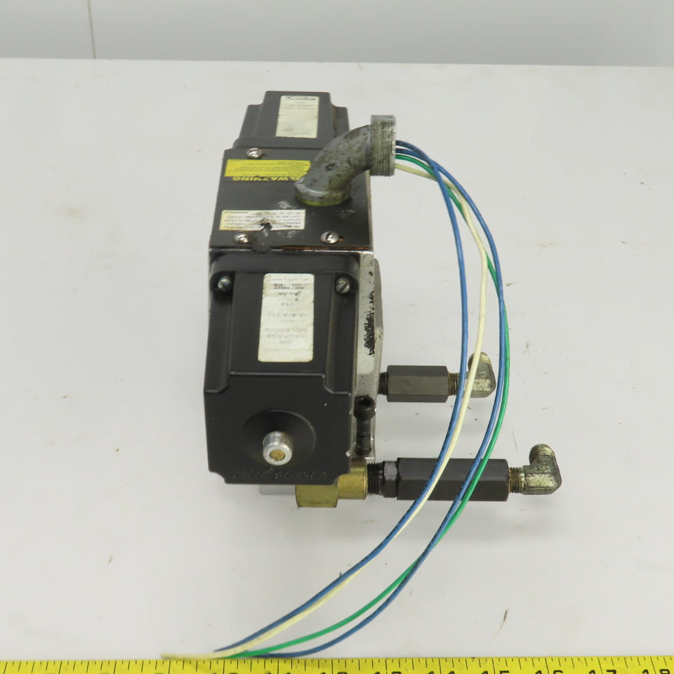Hytec Style 4 Way 2 Position Solenoid Operated Hydraulic Valve 115V W/18-475-271