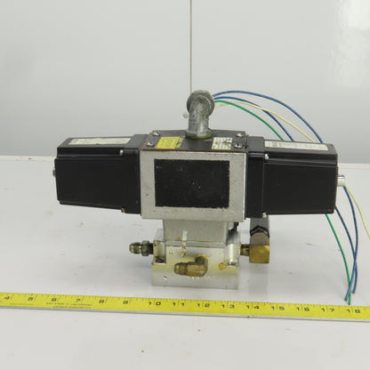 Hytec Style 4 Way 2 Position Solenoid Operated Hydraulic Valve 115V W/18-475-271