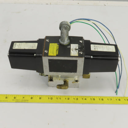 Hytec Style 4 Way 2 Position Solenoid Operated Hydraulic Valve 115V W/18-475-271