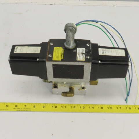 Hytec Style 4 Way 2 Position Solenoid Operated Hydraulic Valve 115V W/18-475-271